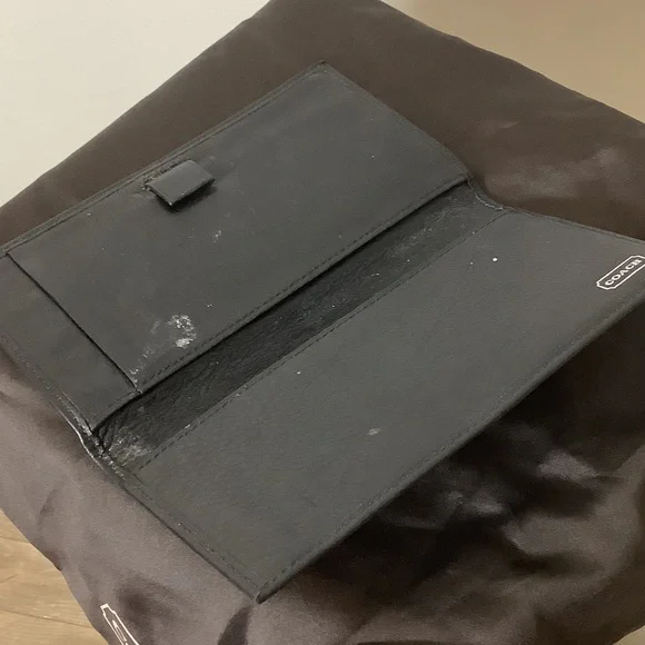 Coach Black Leather Wallet - Picture 4 of 4